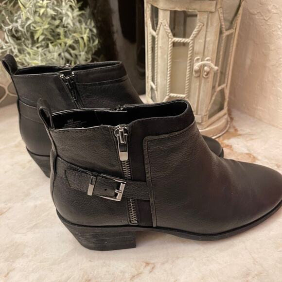 Alex Marie black leather boots Sz 9 - Picture 2 of 10